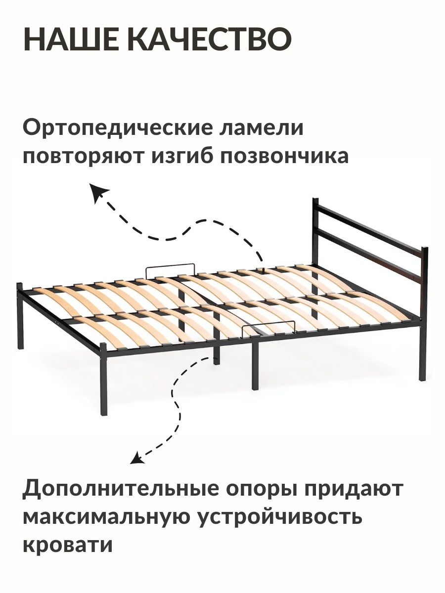 Размеры односпальной железной кровати