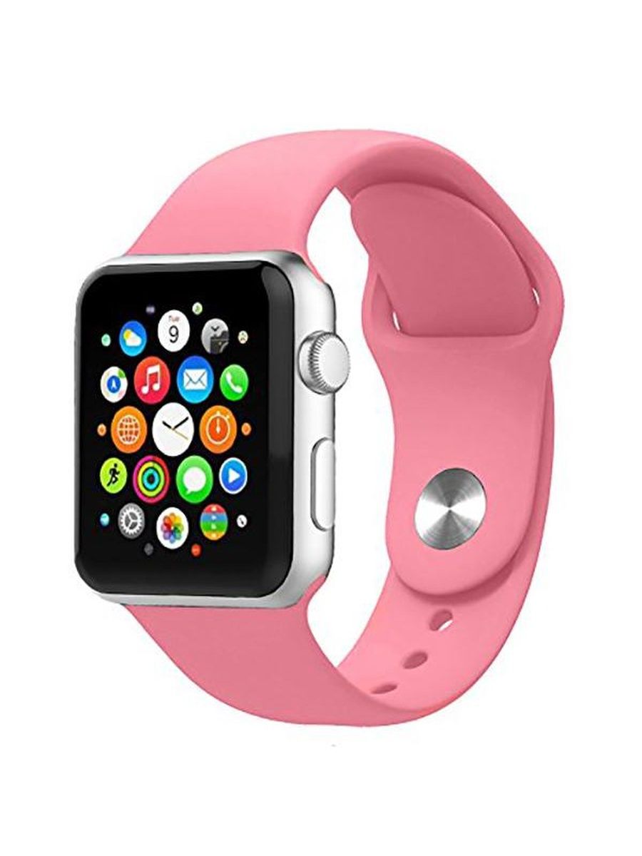 Часы apple розовые. Эпл вотч 7 ремешки. Ремешок для Apple watch 44mm. Силиконовый ремешок на эпл вотч. Смарт часы Аппле вотч.