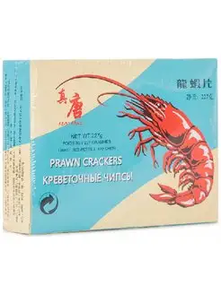 Чипсы для жарки в масле креветочные Prawn Cracke