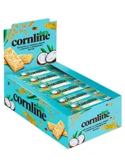 Батончики CORNLINE с кокосом и воздушным рисом