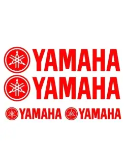 Наклейка Yamaha на мотоцикл ямаха