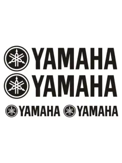 Наклейка Yamaha на мотоцикл ямаха