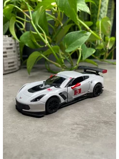 Машинка металлическая Chevrolet Corvette C7.R Race Car 2016