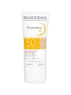 Солнцезащитный крем с тоном для кожи с покраснениями SPF 30