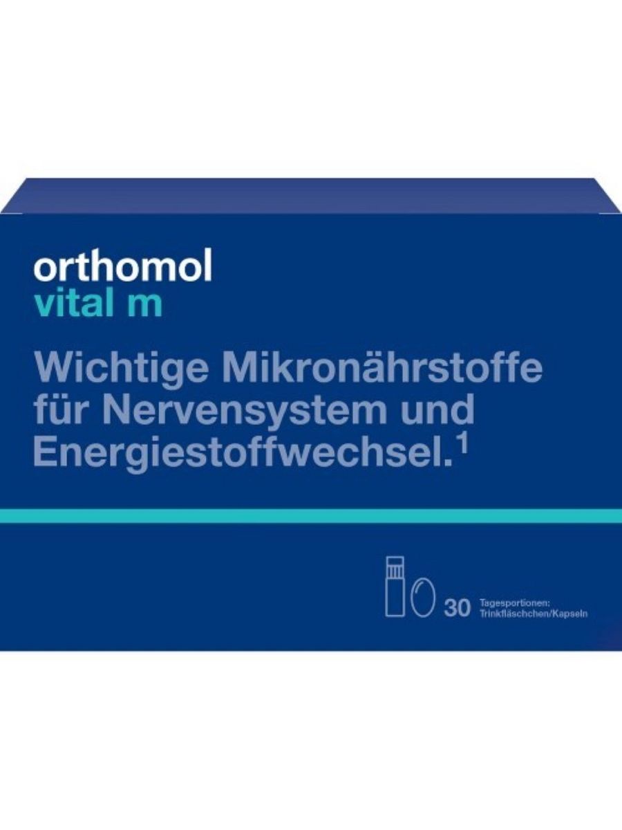 Ортомол ментал. Ортомол Витал м саше 30. Orthomol® Vital m (порошок). Orthomol Vital m (питьевые бутылочки + капсулы) 7шт. Магний Ортомол.