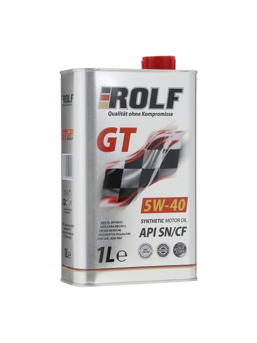 Масло рольф синтетика. Rolf gt 5w-40. Rolf gt 5w40 SN/CF 4л синт. Rolf gt SAE 5w-40 API SN/CF (синт.) 1л. Масло Rolf 5w40 синтетика.