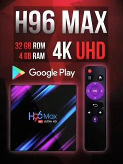 Андроид Смарт ТВ приставка H96 MAX