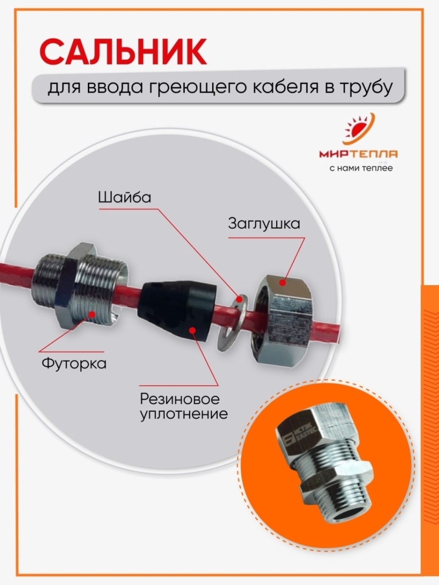 Узел сальниковый EASTEC Seal 1/2