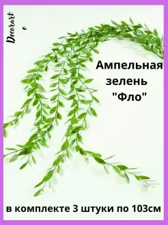 Зелень ампельная