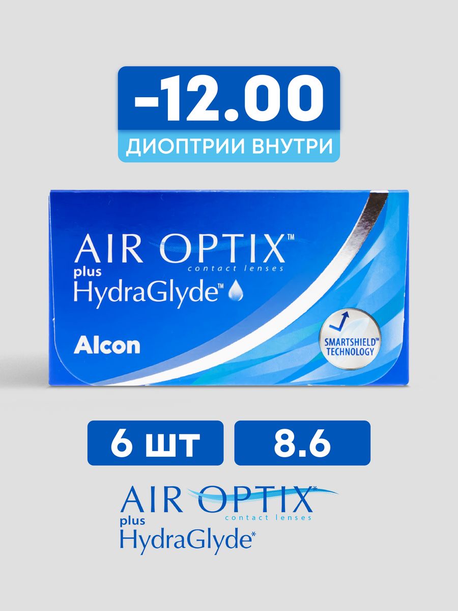 Линзы air optix hydraglyde