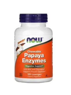 Papaya Enzymes, Папайя Энзимы - 180 таблеток