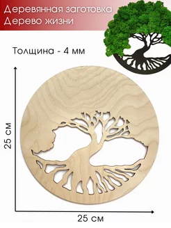 Дерево жизни панно Деревянные заготовки