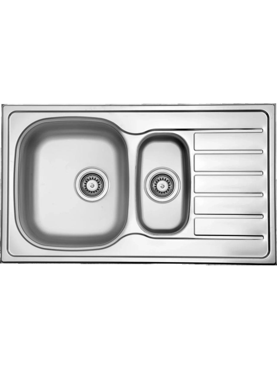 Кухонная мойка topzero cop780.480.gw8k, нержавеющая сталь