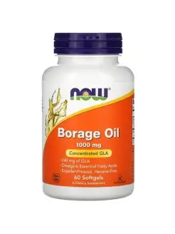 Borage Oil, Борадж Ойл - 60 капсул