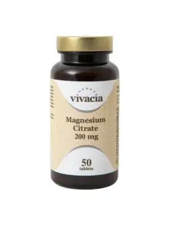 Магния Цитрат Magnesium Citrate 200 мг, 50 шт