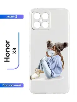 Силиконовый чехол на Honor X8 4G