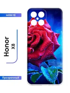 Силиконовый чехол Honor X8 4G