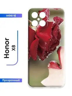 Силиконовый чехол Honor X8 4G