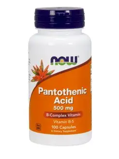 Pantothenic Acid ( Пантотеновая Кислота ) 500 мг -100 капсул