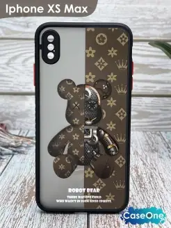 Чехол на iphone xs max, Айфон xs max с рисунком мишка Kaws