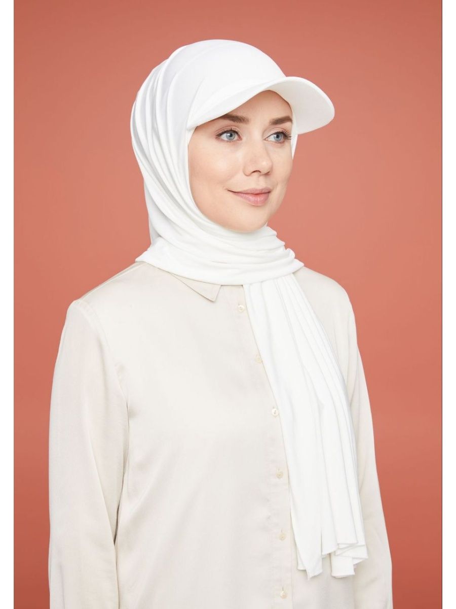 Хиджаб с кепкой