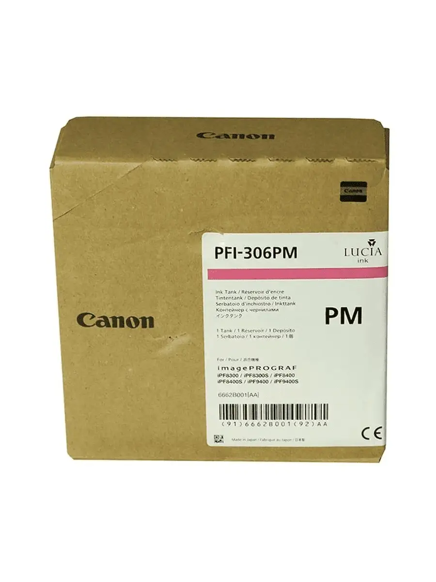 Canon PFI-306M 6659B001 Magenta пурпурный оригинальный CANON