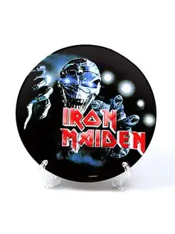 Тарелка Iron Maiden Wallpaper