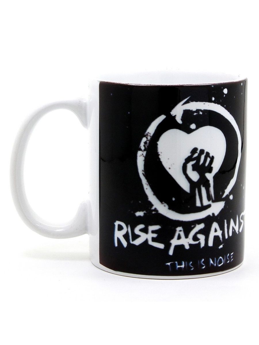 Кружка Risen. Чашки Rise. Rise against this is Noise. Кружка Rise against.