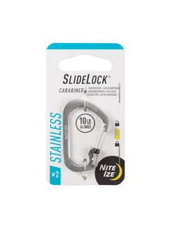 Карабин SlideLock Carabiner Stainless Steel #2