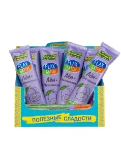 Батончик Flax Чернослив, 20 шт *30 гр