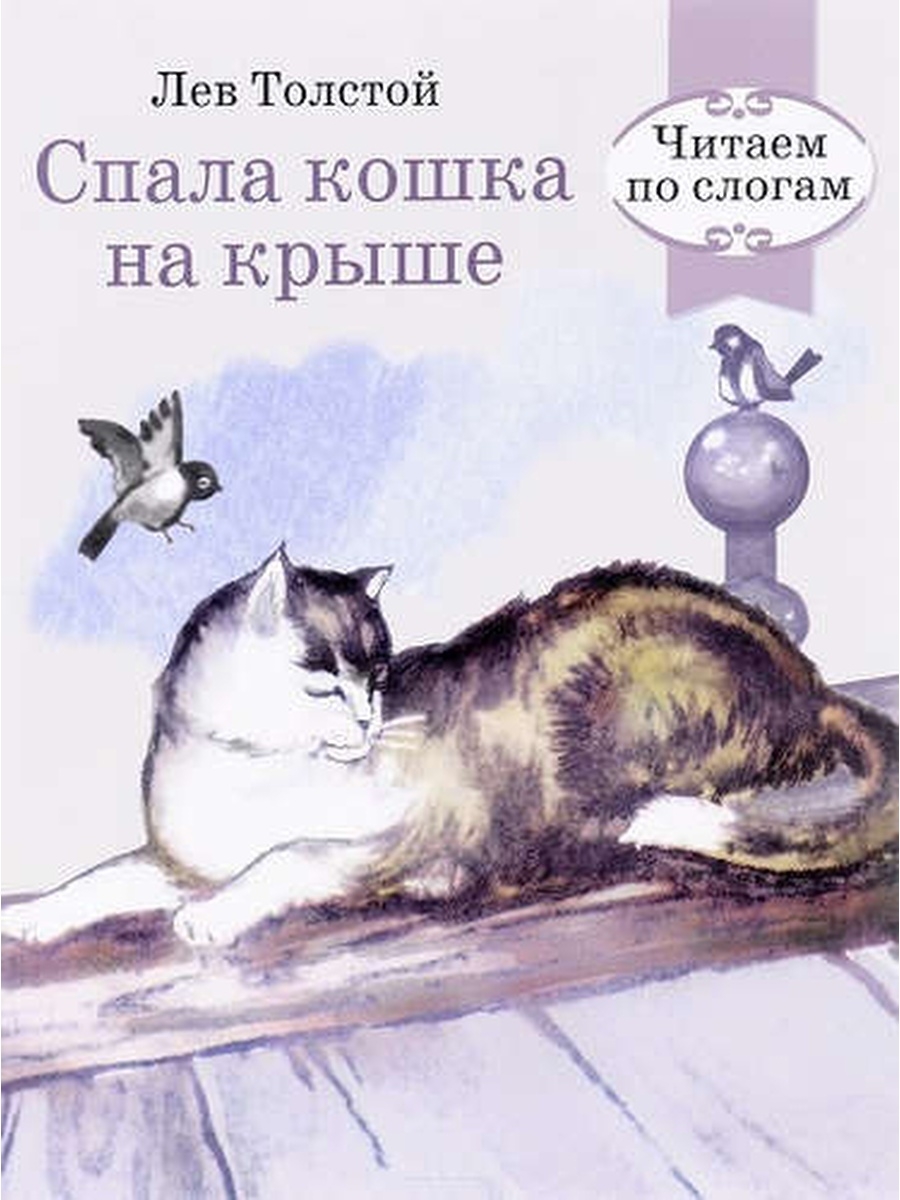 Спала кошка на крыше картинка