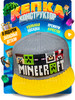 кепка с прямым козырьком minecraft серая детям pixel art бренд PixCap продавец Продавец № 60165