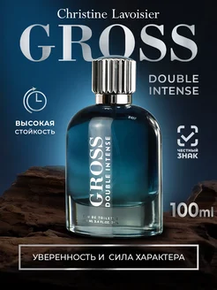 Туалетная вода мужская Gross Double Intense, 100 мл