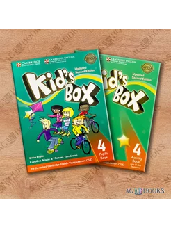 Kid's Box 4 Second Edition Pupils Book+Actvity Book+CD