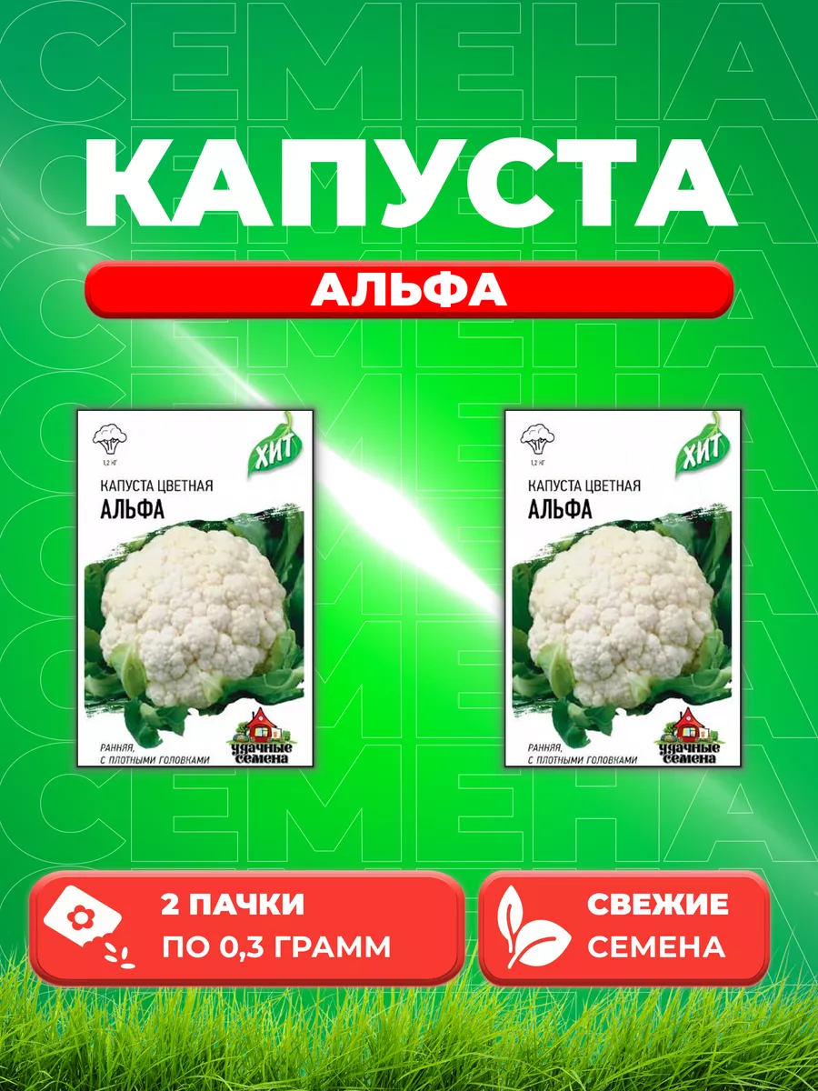 Описание цветная капуста альфа