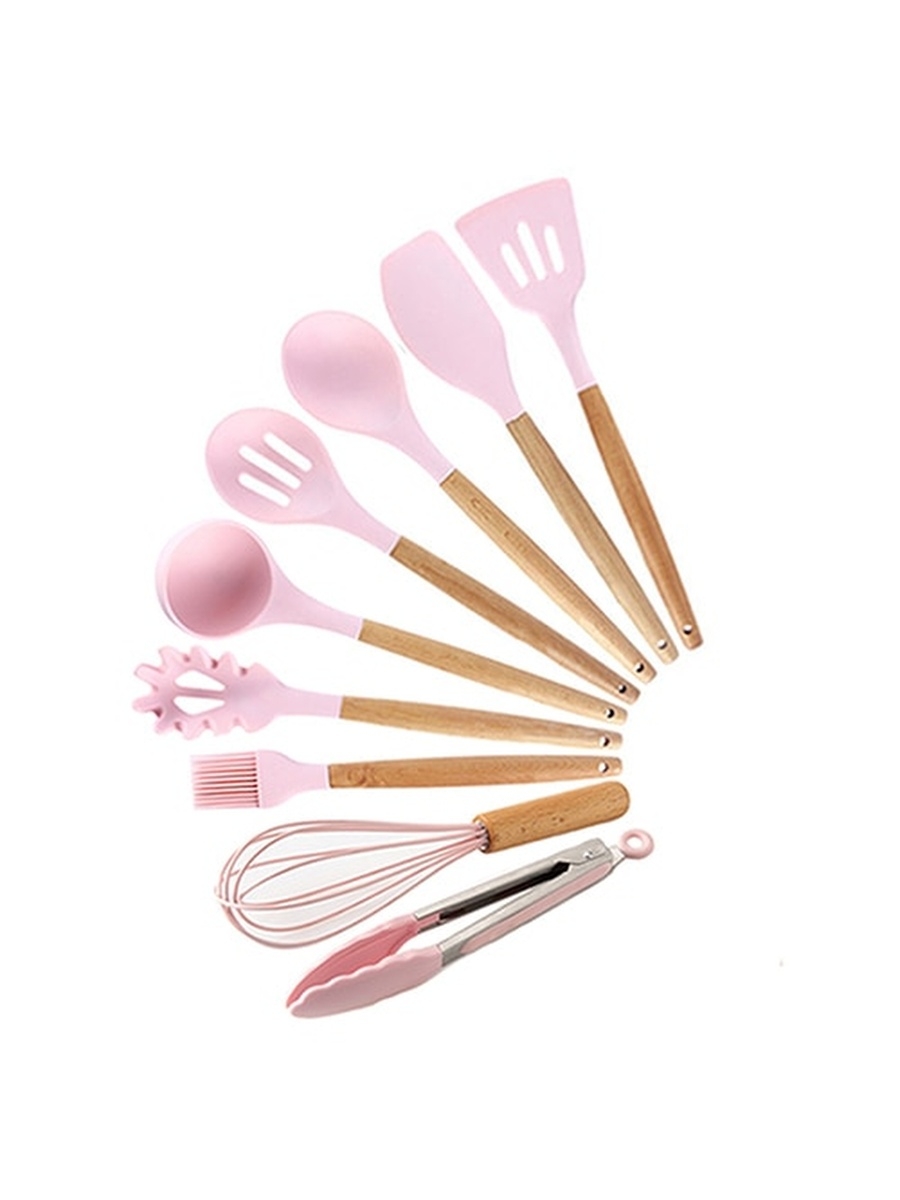 Набор cooking. Коробка Silicone Kitchen Utensils Set. Kitchenware Set набор кухонных принадлежностей. Набор кух.принадл.3пр (силикон) МВ 28072. Кухонный набор розовый.