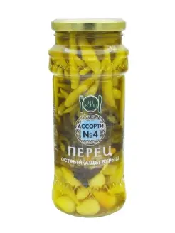 ПЕРЕЦ ОСТРЫЙ Ассорти 4, 900г(550г-NETTO)