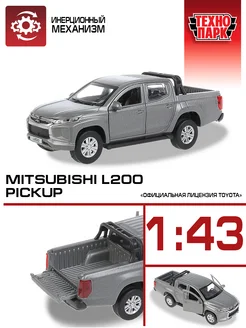 Машинка металлическая инерционная Mitsubishi L200 Pickup