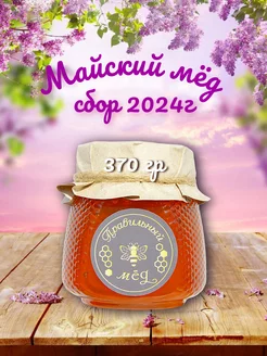 Мед натуральный Башкирский майский сбор 2024г