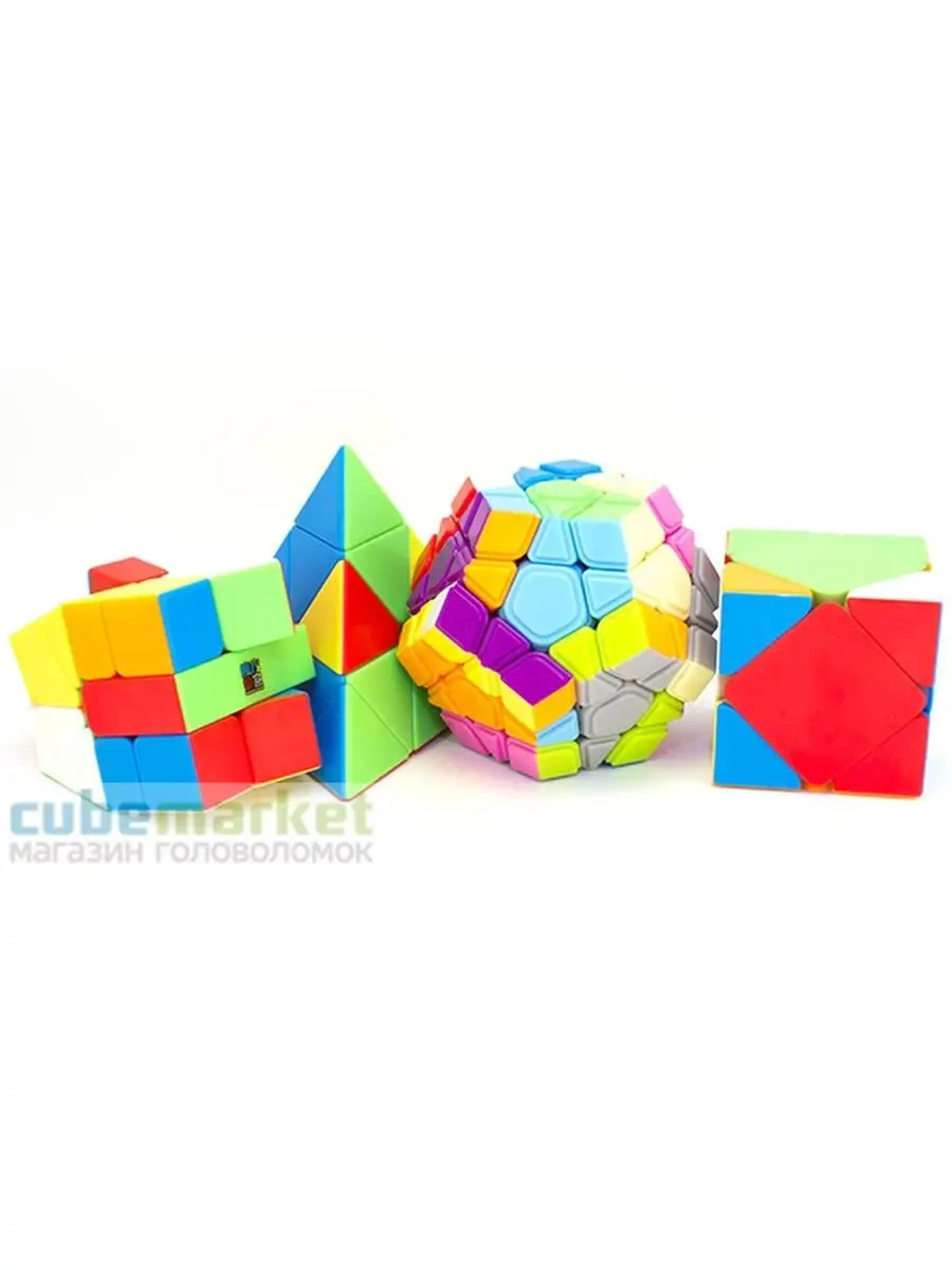 набор moyu meilong wca set. кубик пластиковый. счетный материал разноцветные кубики. набор кубиков рубиков. комплект кубиков рубиков.