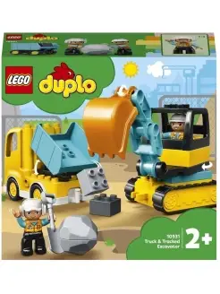 Конструктор DUPLO 10931 Грузовик и экскаватор