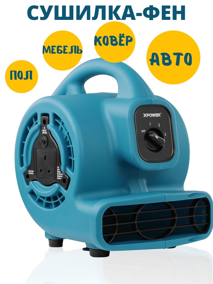 Фен для сушки мебели Blower 230v