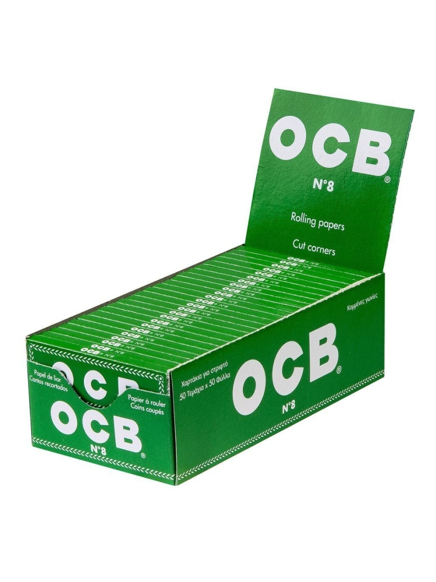 25 шт. Сигаретная бумага OCB. Бумага сигаретная OCB 8. Осв бумага для самокруток. Бумага сигаретная OCB Blue (50) (25шт/бл)(1000шт/кор).