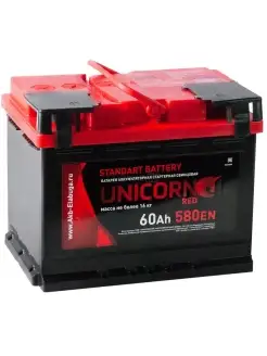 Аккумулятор RED 60 Ah 580А обратная полярность