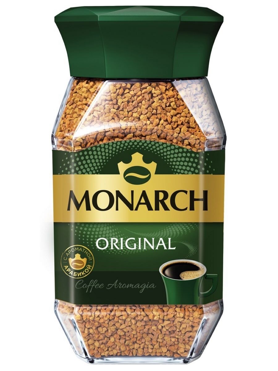 Monarch кофе original нат раст субл 190г фото 16