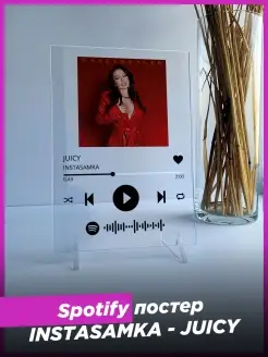 Spotify постер instasamka Спотифай инстасамка для подруги