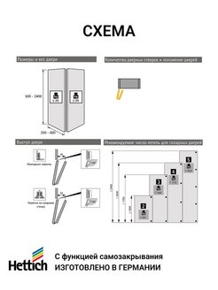 Hettich wing line 230 схема монтажа - 81 фото