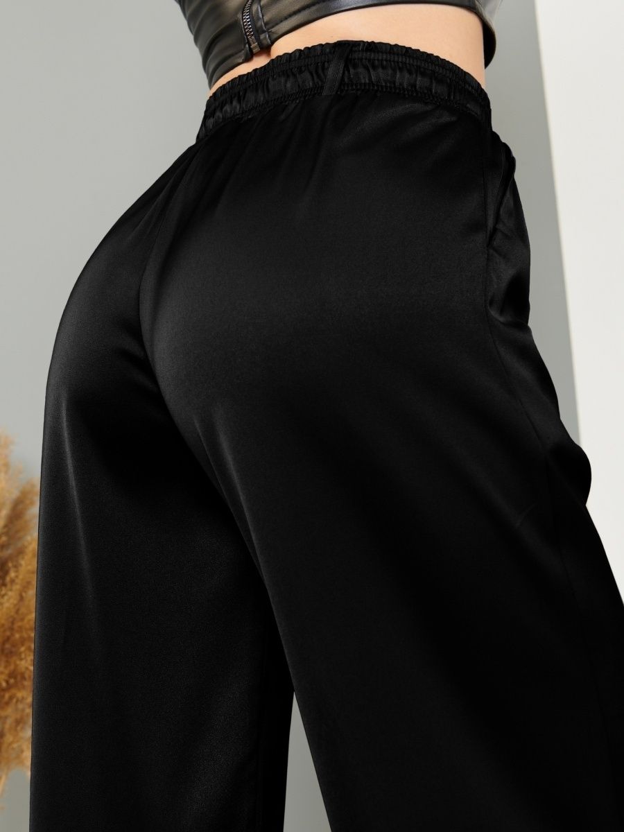 Атласные брюки палаццо широкие Mousary 79145027 купить в интернет-магазинеWildberries