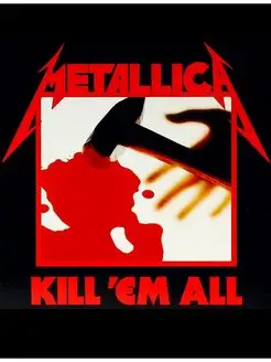 Metallica Kill em all poster