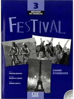 Festival 3 - Cahier d'exercices+CD audio